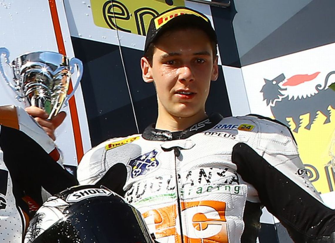 Artur Wielebski z Bogdanka PTR Honda trzeci na torze Nurbrugring