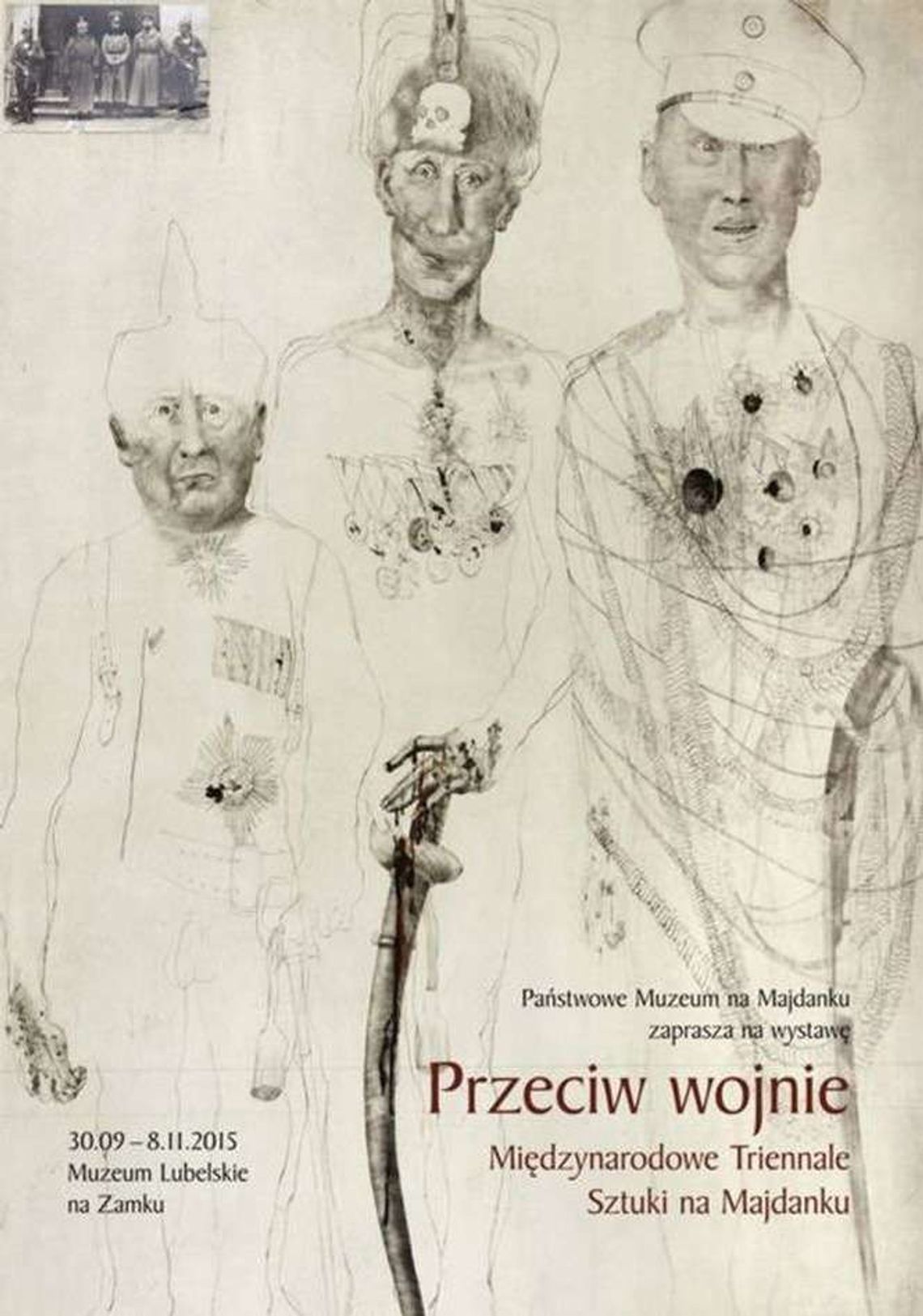 Artyści przeciw wojnie. Ponad sto prac na Majdanku