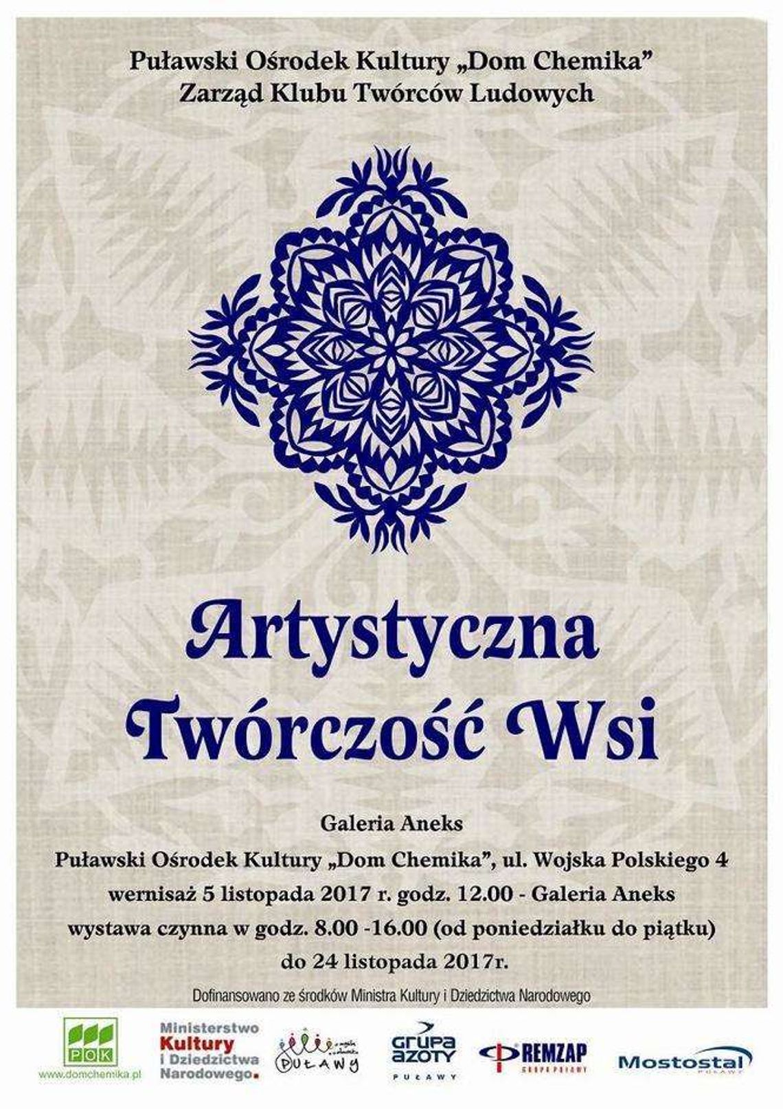 Artystyczna Twórczość Wsi na wystawie w Puławach