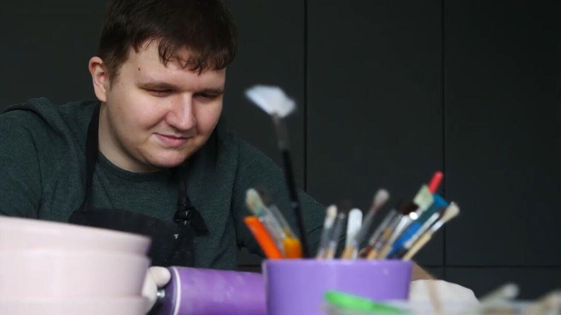 Artystyczny świat Darka z autyzmem. Pierwsza taka wystawa 
