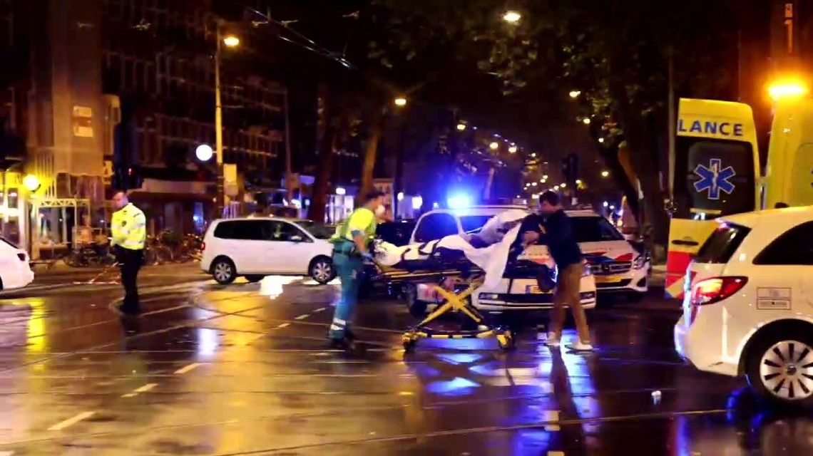 Atak nożownika w Amsterdamie. Zginęła jedna osoba, cztery ranne