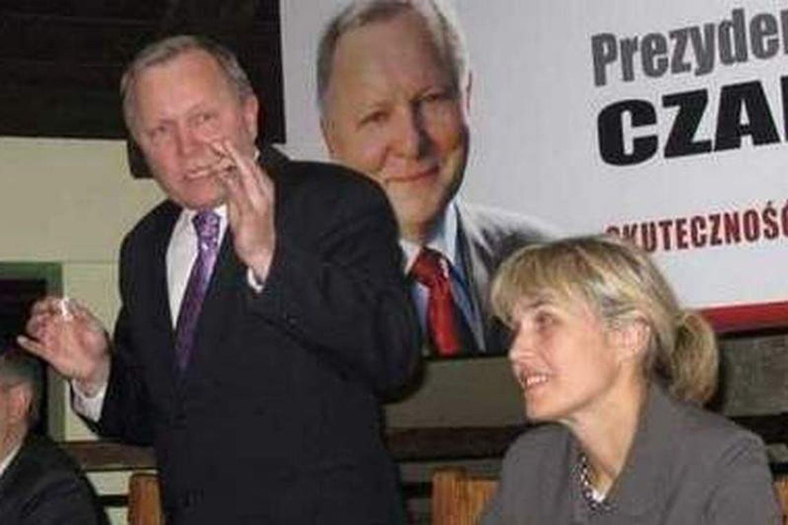 Atak wandali na plakat wyborczy prezydenta