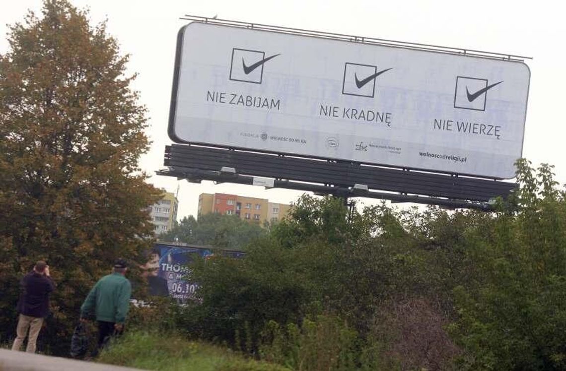 Ateistyczne billboardy pojawiły się w Lublinie Ateistyczne billboardy pojawiły się w Lublinie
