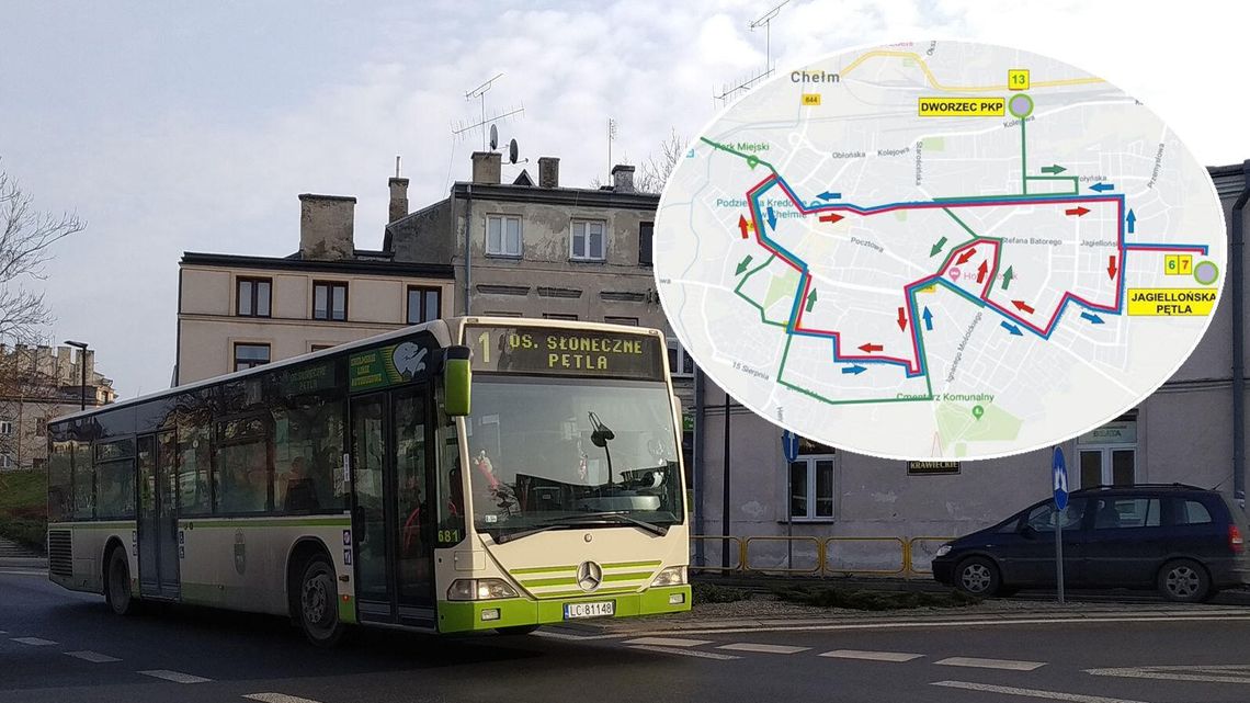 Autobusy w Chełmie pojadą inaczej. Sprawdź co się zmieni