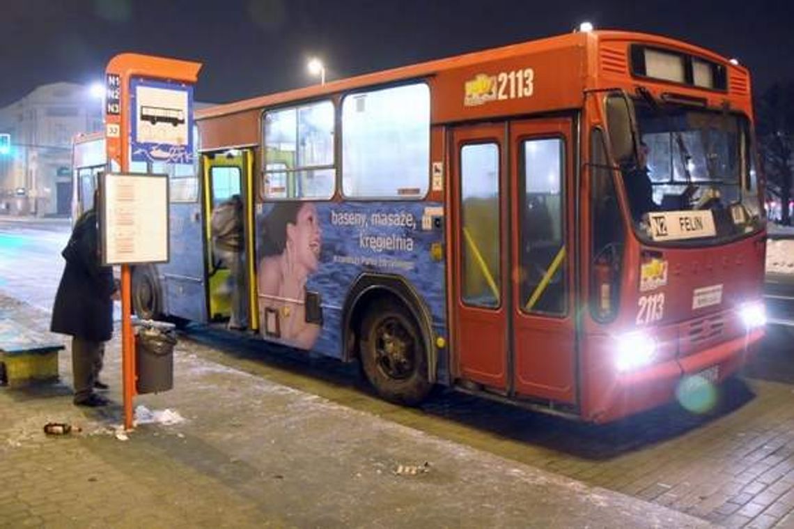 Autobusy z Lublina do Świdnika. Nocny bilet za 10 zł Autobusy z Lublina do Świdnika. Nocny bilet za 10 zł