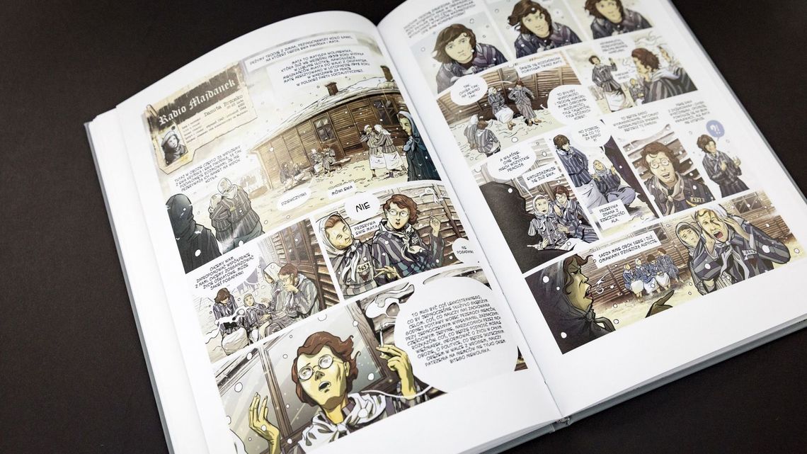 Autor komiksu o więźniach Majdanka: Ten temat mnie przygniótł