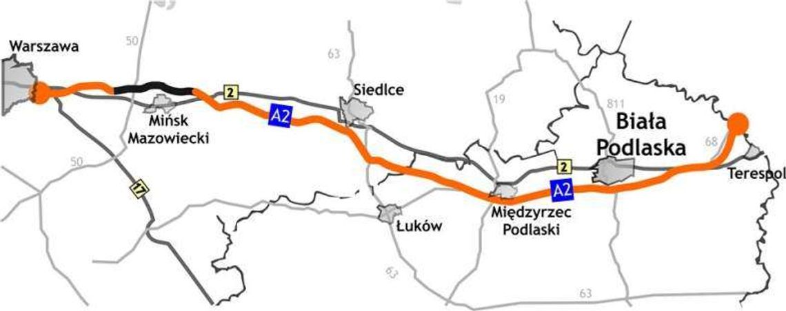 Autostrada A2 w Białej Podlaskiej? Podpisz petycję Autostrada A2 w Białej Podlaskiej? Podpisz petycję