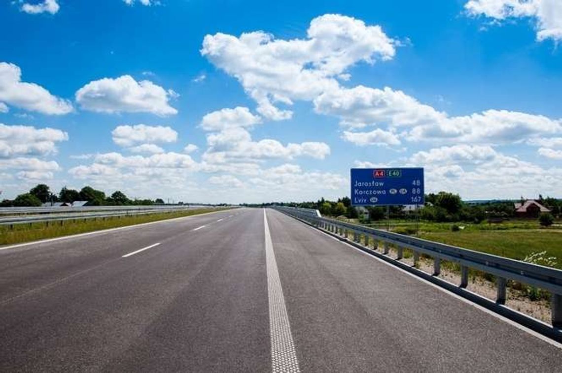 Autostrada A4 przejezdna w całości. 672 km ze wschodu na zachód