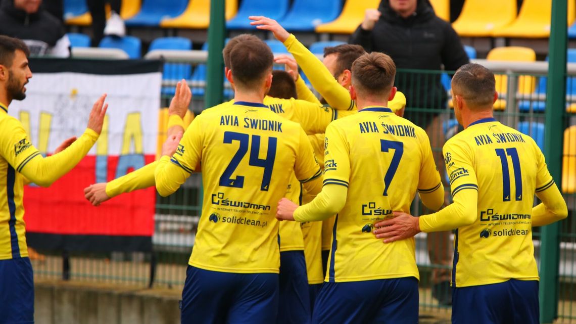 Avia przerwała świetną passę Podlasia, pierwszy gol nowego napastnika