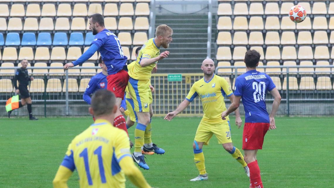 Avia Świdnik – Wisła Sandomierz 2:2. Czwarty mecz bez zwycięstwa [zdjęcia]