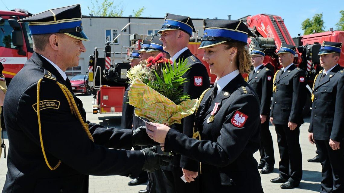 Awanse i wyróżnienia na Dzień Strażaka w Lublinie