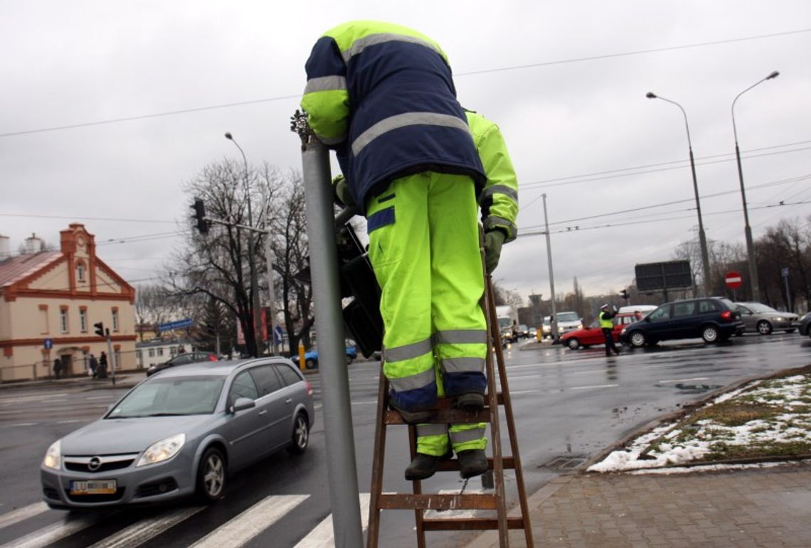 Awaria świateł na skrzyżowaniu Kraśnickiej z Głęboką w Lublinie