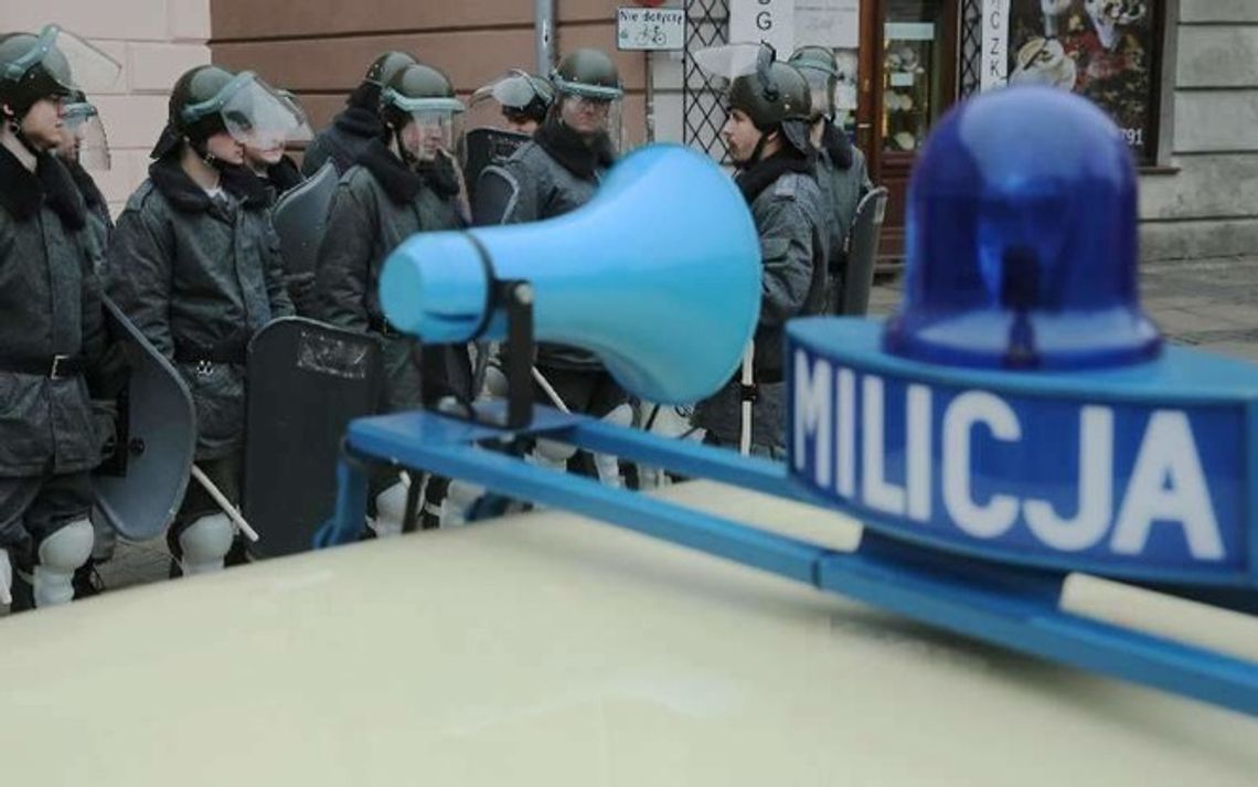 Azoty kontra ZOMO. Inscenizacja w Puławach