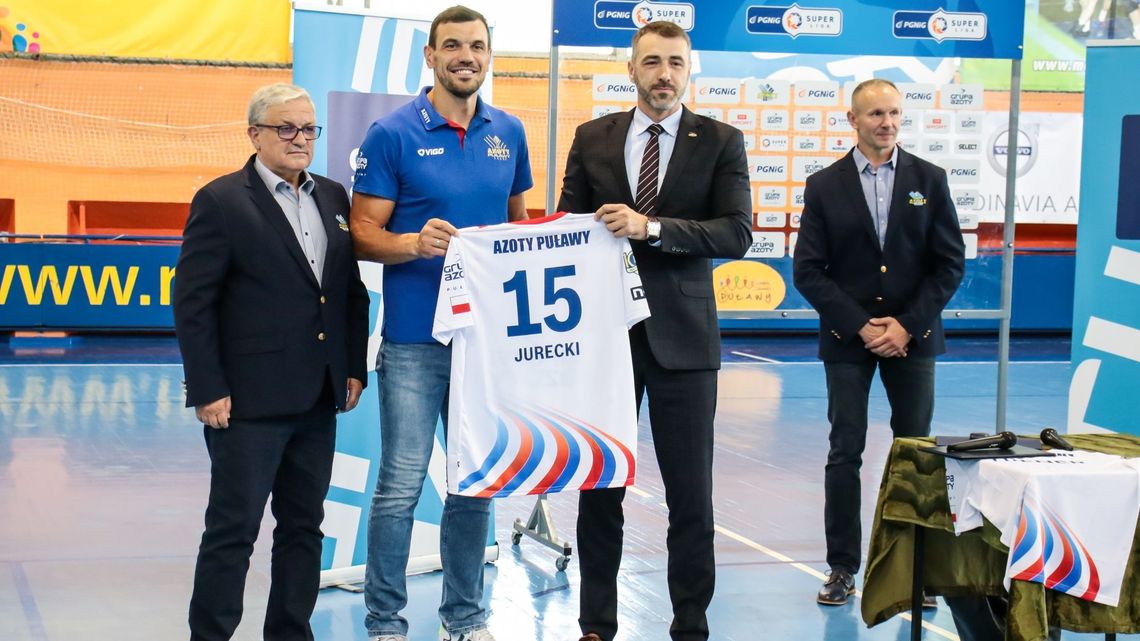 Azoty Puławy powitały nowych zawodników i trenera Azoty Puławy powitały nowych zawodników i trenera