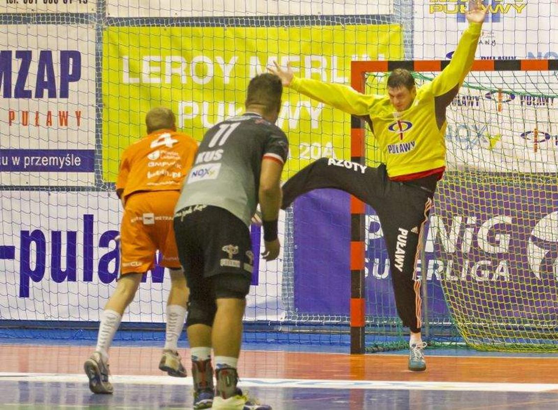 Azoty Puławy - Zagłębie Lubin 27:27. Punkt za punkt