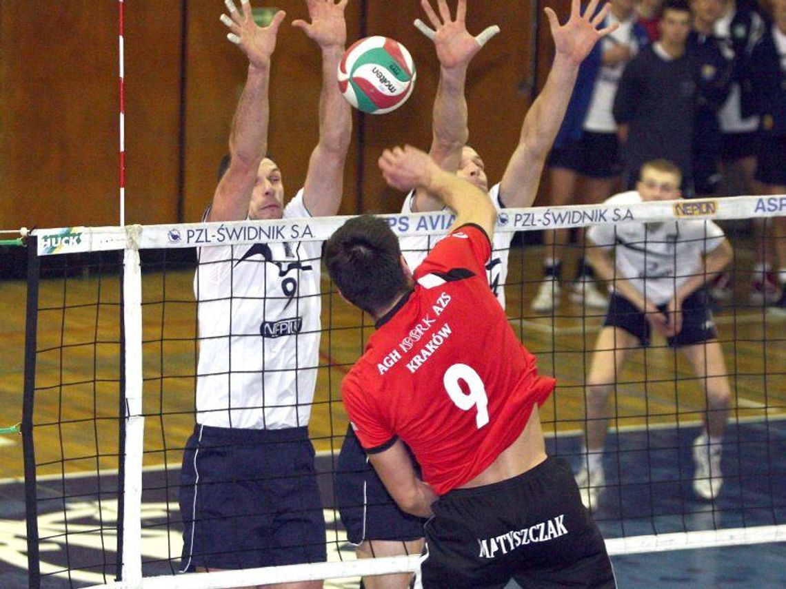 AZS AGH Kraków - Avia Świdnik 1:3, awans coraż bliżej