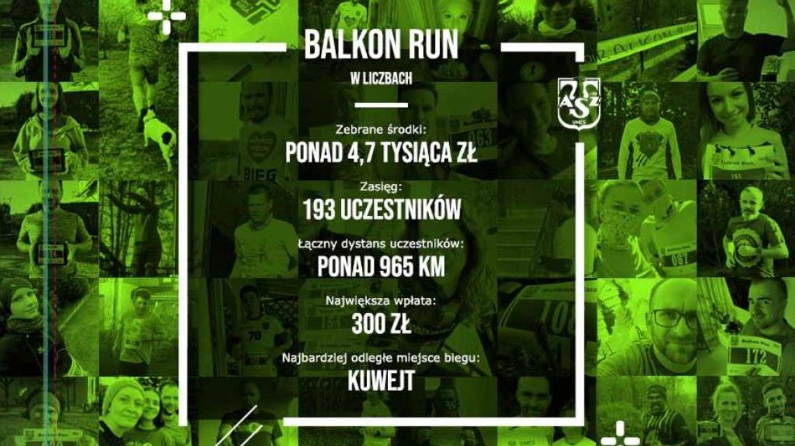 AZS Balkon Run zakończony sukcesem