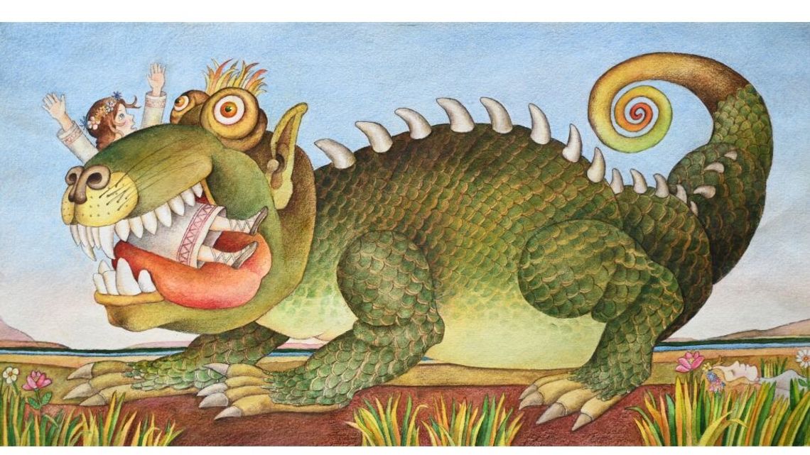 Bajki, baśnie i legendy polskie w Puławach. Wystawa ilustracji