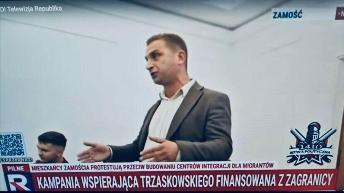 Bąkiewicz na sesji rady miasta. Policja umarza postępowanie