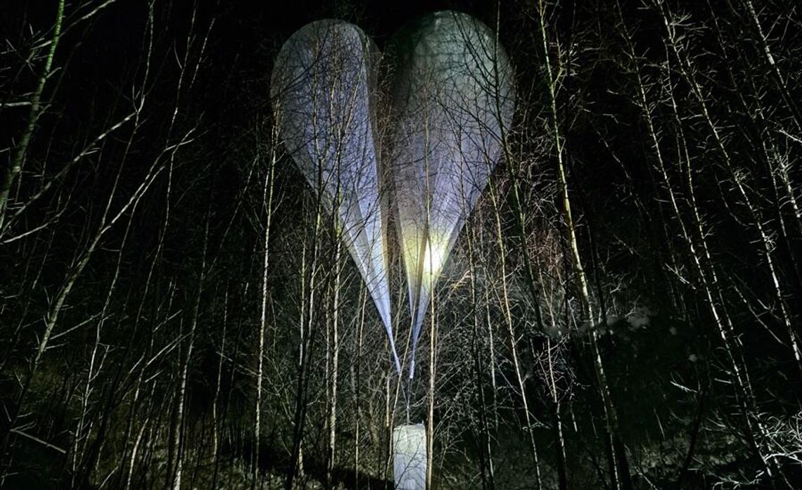 Balon przemytniczy wylądował tuż przy granicach Lublina