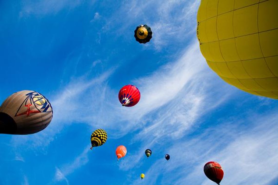 Balony nad Nałęczowem (zdjęcia)