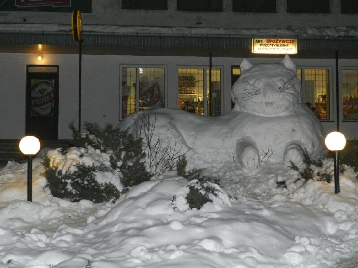 Bałwan autostopowicz i inne zabawne zimowe zdjęcia Bałwan autostopowicz i inne zabawne zimowe zdjęcia