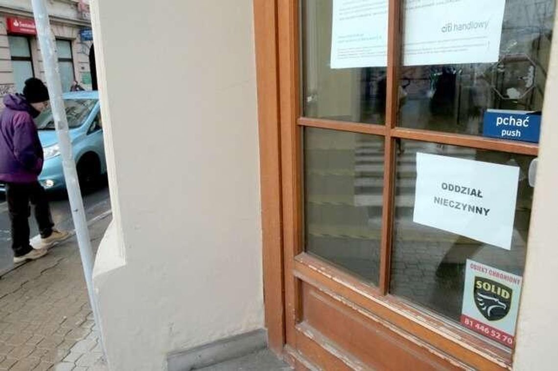 Bank zamknął swoją jedyną placówkę w Lublinie. To efekt strategii Bank zamknął swoją jedyną placówkę w Lublinie. To efekt strategii