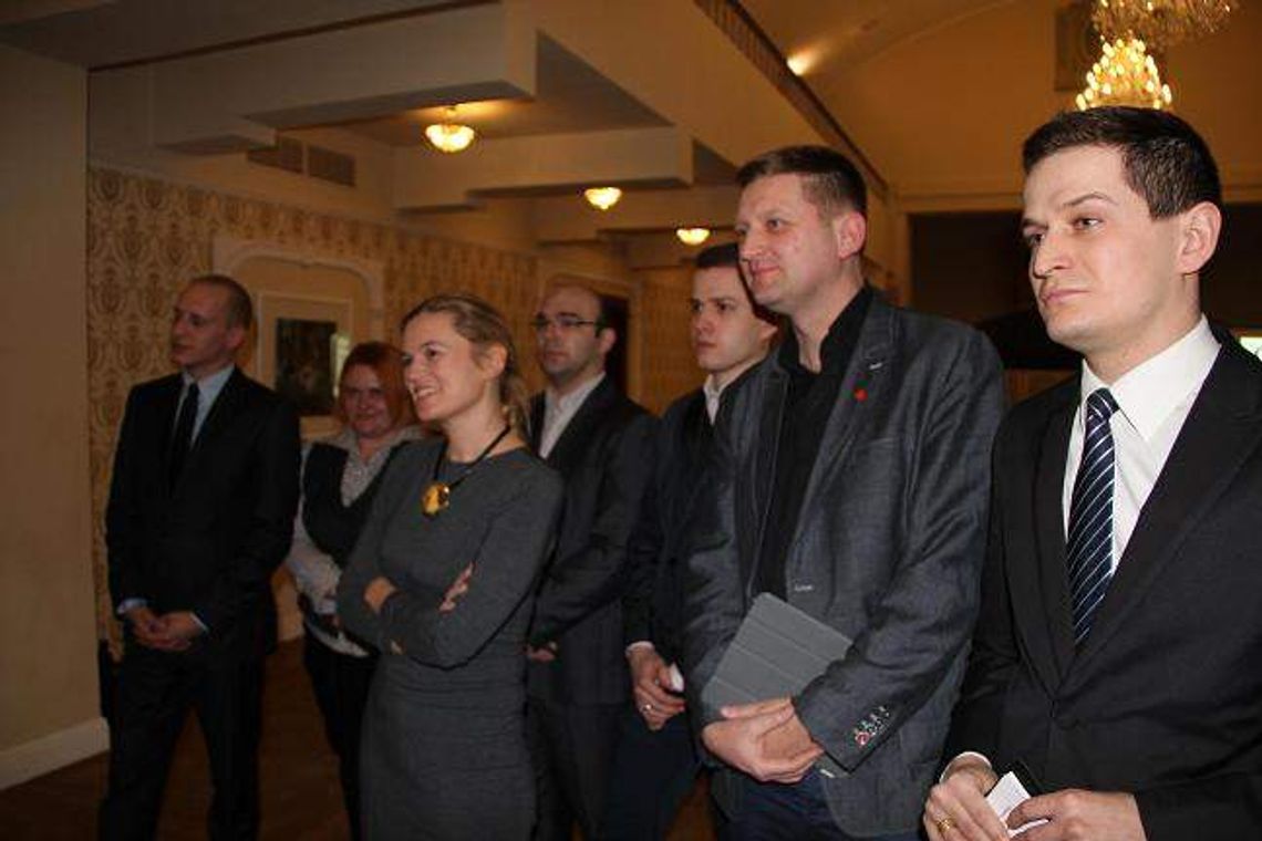 Barbara Nowacka w Białej Podlaskiej z obstawą ale bez Palikota