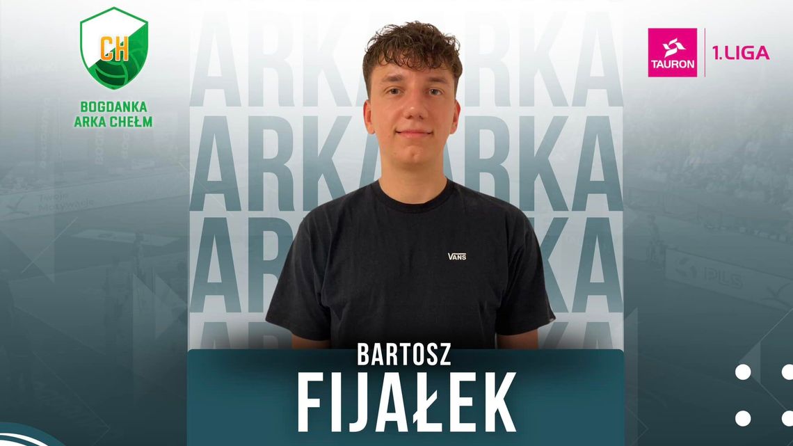 Bartosz Fijałek nowym libero Bogdanki Arki Chełm Bartosz Fijałek nowym libero Bogdanki Arki Chełm