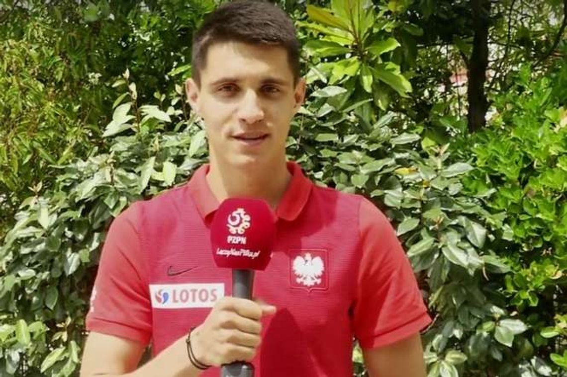 Bartosz Kapustka pozdrawia Lublin. Wideo