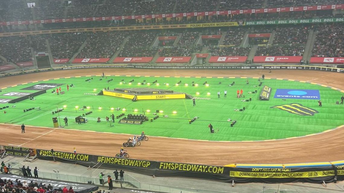 Bartosz Zmarzlik i koledzy z Orlen Oil Motoru walczą o wygraną na PGE Narodowym [ZDJĘCIA]