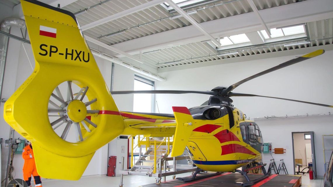 Baza Lotniczego Pogotowia Ratunkowego w nowym miejscu