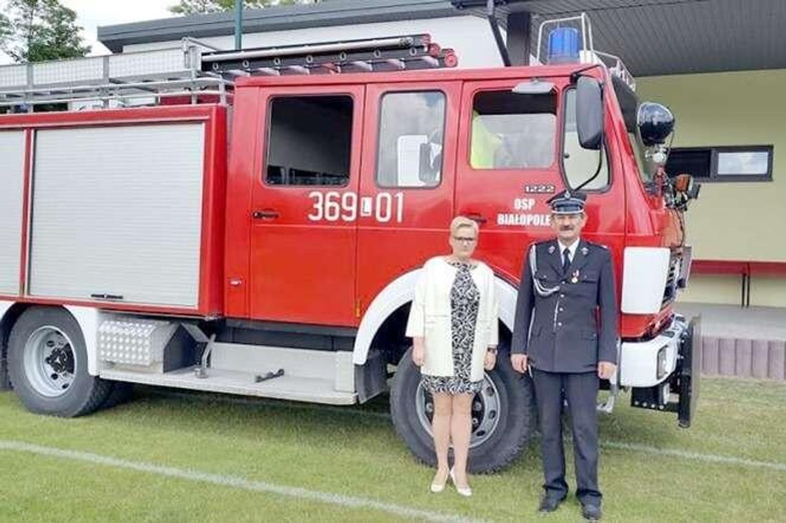 Beata Augustynek szefową OSP w Białopolu: "Dobrze się czuję w męskim gronie"