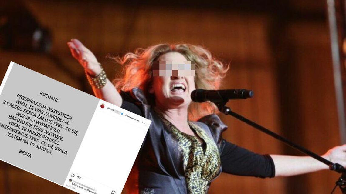 Beata K. przeprasza i wydaje oświadczenie. "Bardzo się tego wstydzę"
