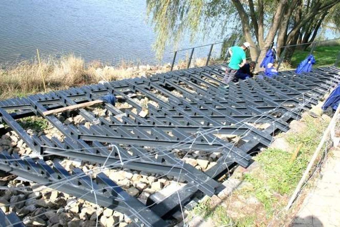 Będą nowe schody na bulwarze nadwiślańskim w Puławach