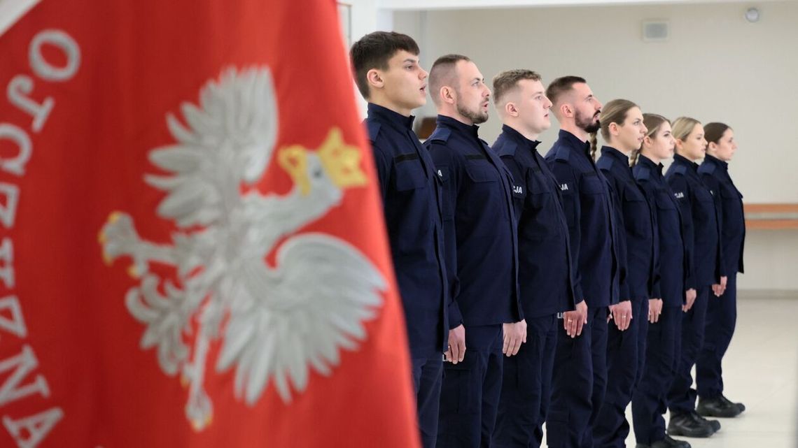 Będą strzec naszego bezpieczeństwa. Policja ma nowych funkcjonariuszy