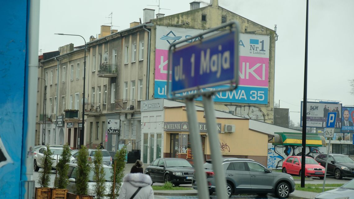 Będą zmiany na 1 Maja w Lublinie. Parkowanie na jezdni