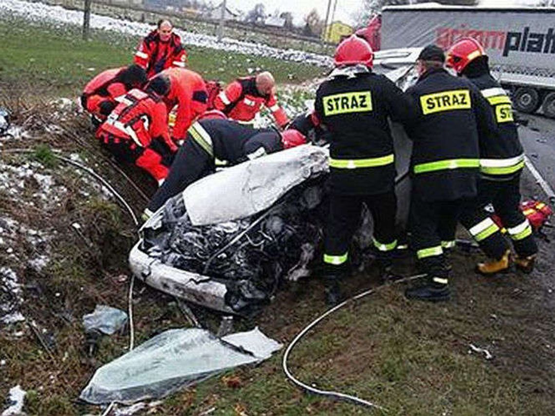 Bedlno Radzyńskie: W wypadku zginął kierowca volkswagena