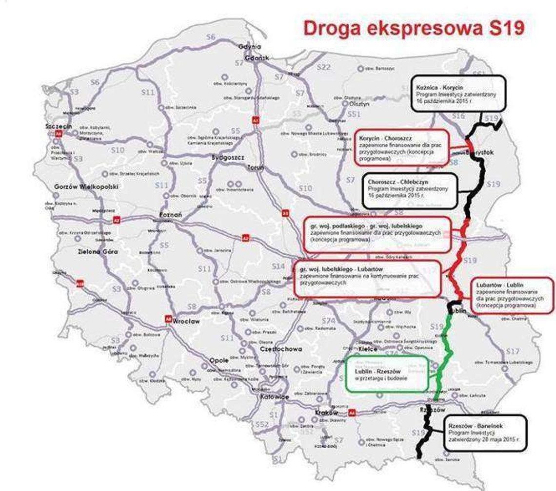  Będzie ekspresówka z Lubartowa do Białegostoku! Via Carpatia coraz bliżej