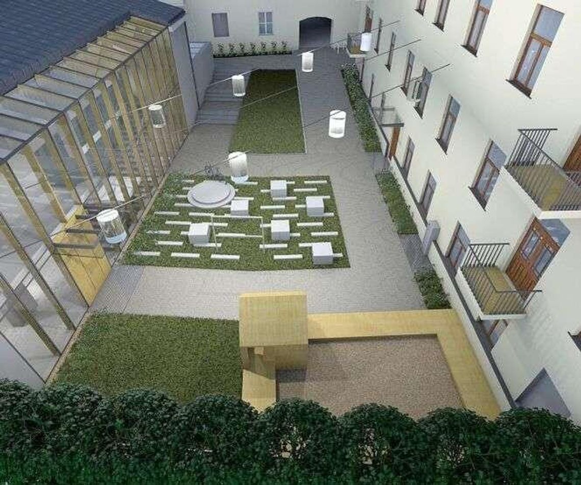 Będzie modernizacja Domu Słów. Wytną wszystkie drzewa na podwórku Będzie modernizacja Domu Słów. Wytną wszystkie drzewa na podwórku