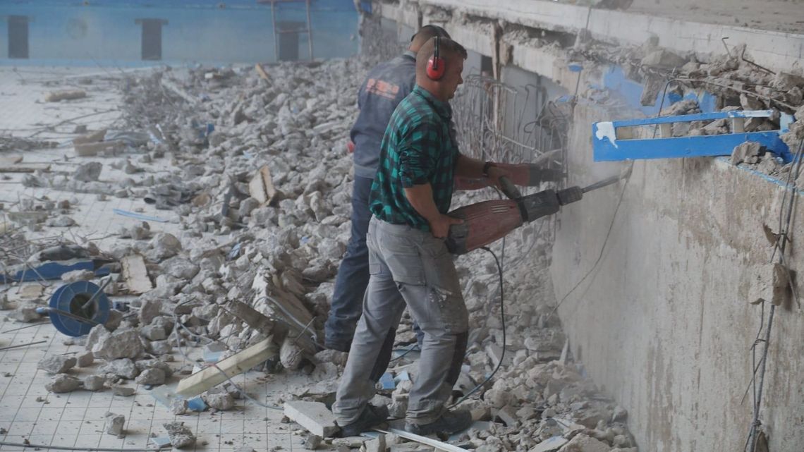 Będzie nowocześnie i w terminie. Zmieni się basen w chełmskiej "ósemce" Będzie nowocześnie i w terminie. Zmieni się basen w chełmskiej "ósemce"