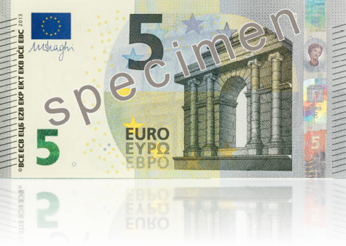 Będzie nowy banknot o nominale 5 euro