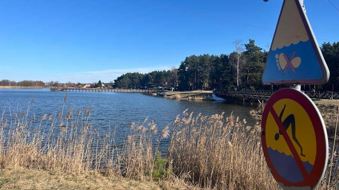 Będzie pięknie. Kwietna łąka i pole słoneczników nad zalewem w uzdrowisku