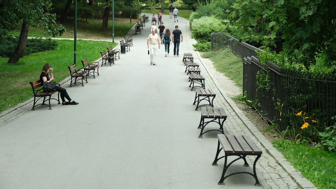 Będzie rozbudowa oświetlenia i monitoringu w Ogrodzie Saskim