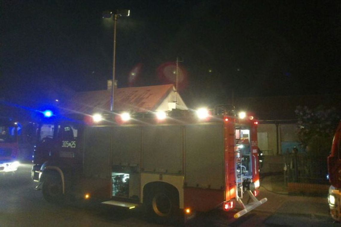 Bełżyce: Płonie poddasze budynku przy ul. Krakowskiej