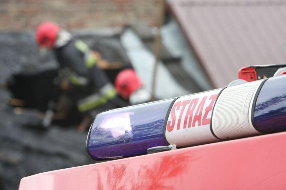 Bełżyce: Spłonął dach domu przy ul. Kopernika