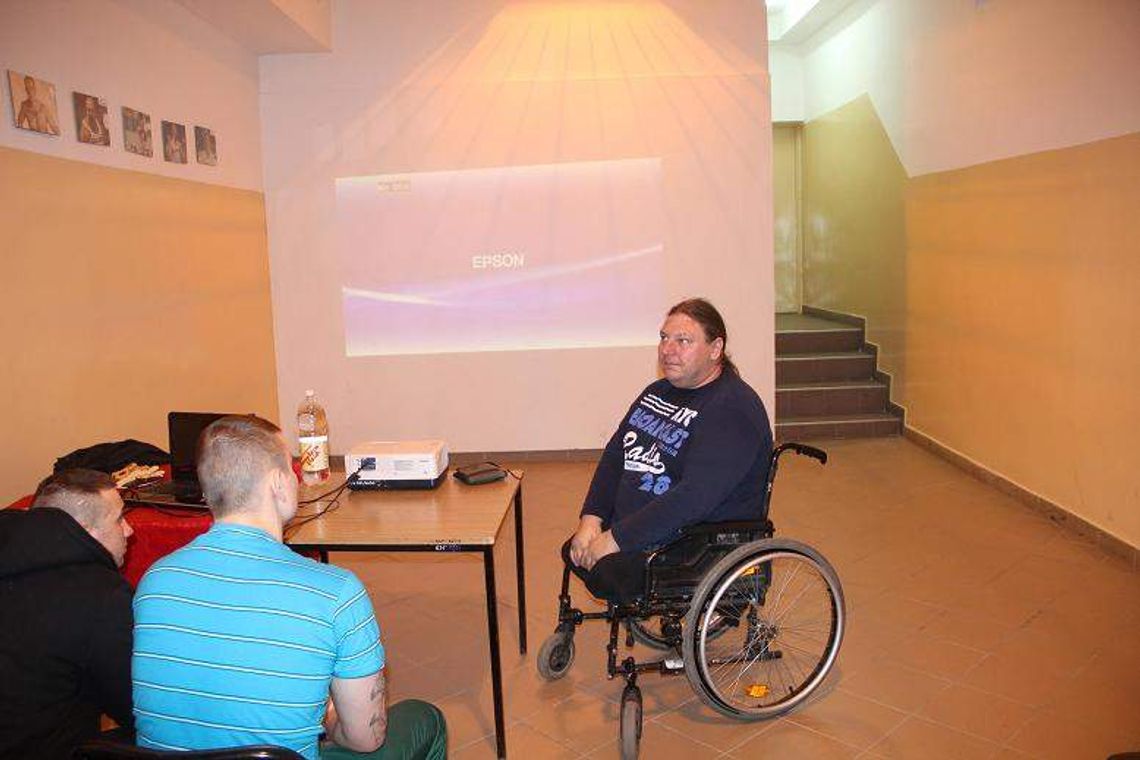 Bez nóg, ale z marzeniami. Spotkanie w więzieniu