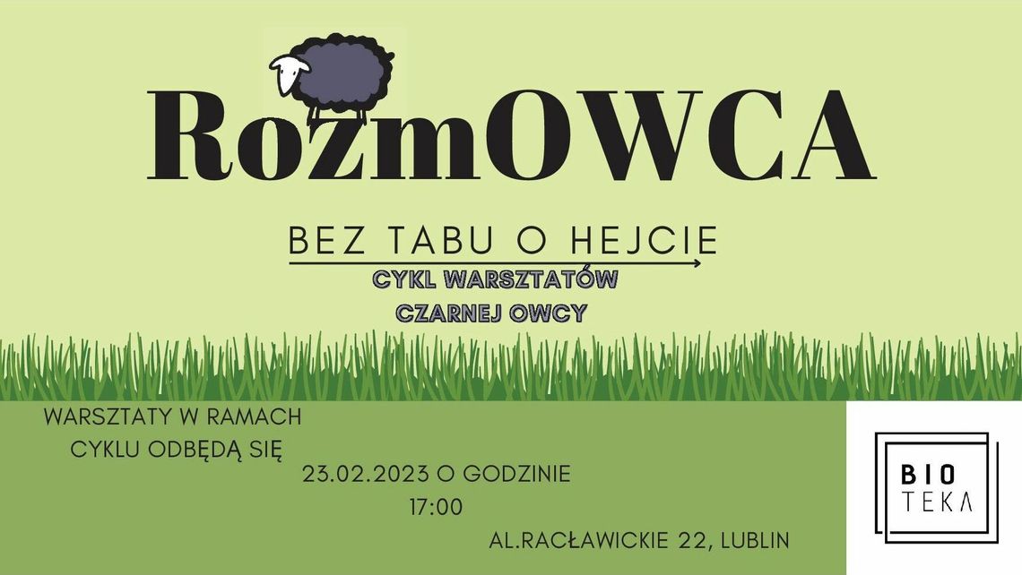 "Bez tabu o hejcie" w Biotece