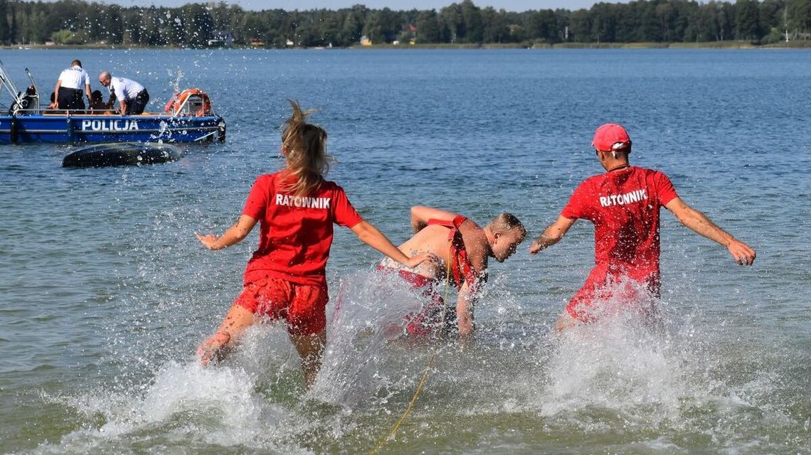 Bezpieczne wakacje nad Jeziorem Białym. Policjanci podsumowali sezon