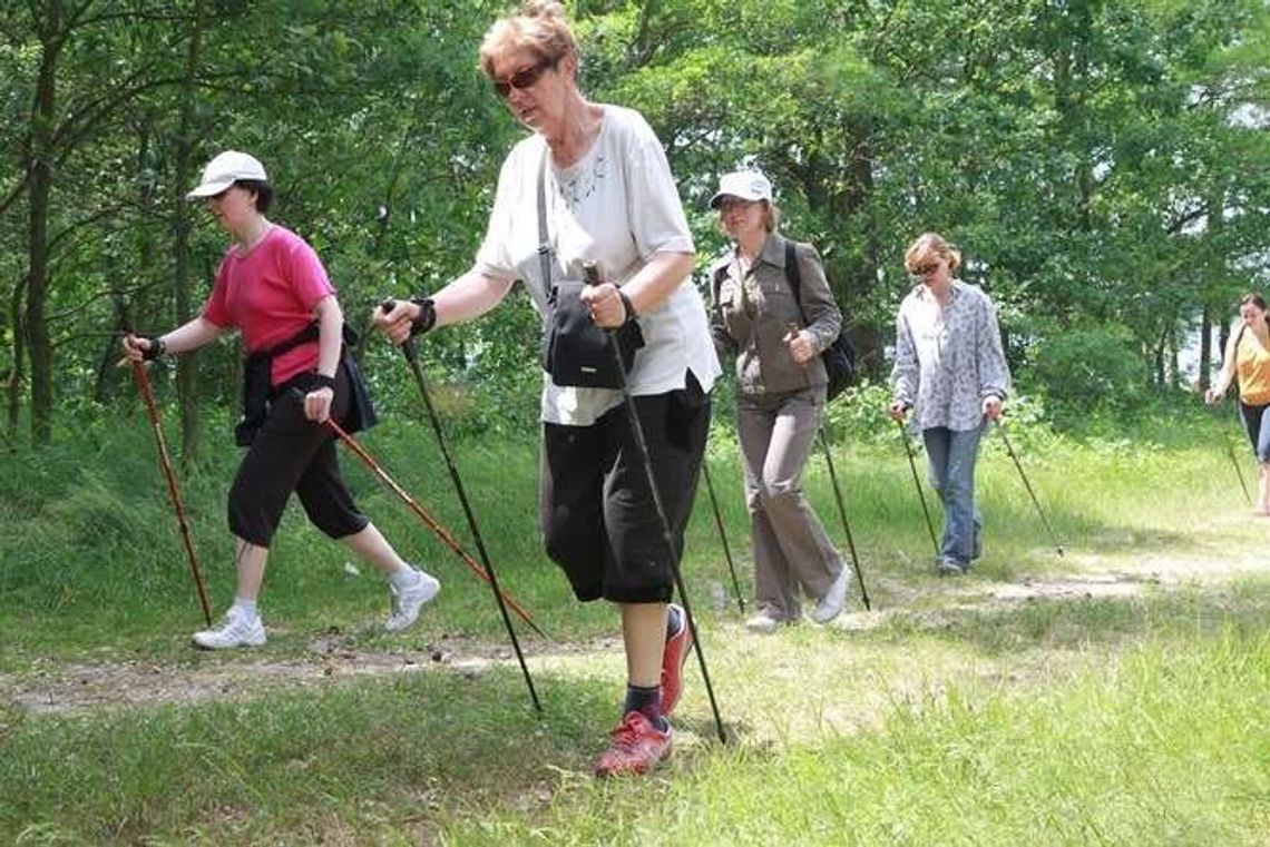 Bezpłatne treningi nordic walking w Białej Podlaskiej